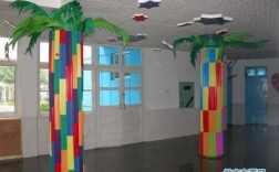 幼儿园教室柱子（幼儿园教室柱子环创）