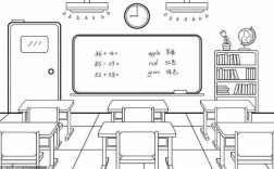 小学教室布图片（小学教室布置图片大全 简笔画）