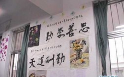 高中教室壁纸装饰图片（高中教室装饰墙图片大全）