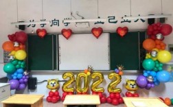 元旦装饰教室图片初中（元旦装饰教室图片小学）