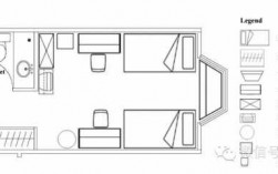 教室单身宿舍cad（宿舍单间平面图）