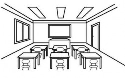 装饰教室图片（装饰教室图片简笔画）