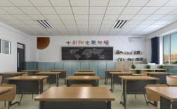 学校教室效果图（学校教室装修图片）