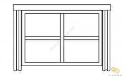教室窗台怎么画（教室的窗户怎么画）