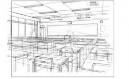 学校教室手绘图（学校教室手绘图片大全）