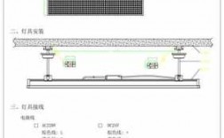 教室灯具间距安装示意（教室照明灯具安装高度）