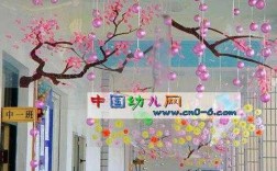 教室布置桃花（教室布置花朵）