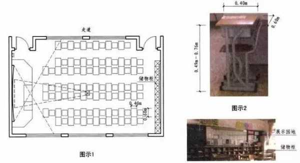 教室桌椅cad图（教室桌椅布置cad图）-图1