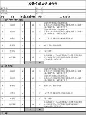 教室装修预算模板（教室装修报价单）-图3