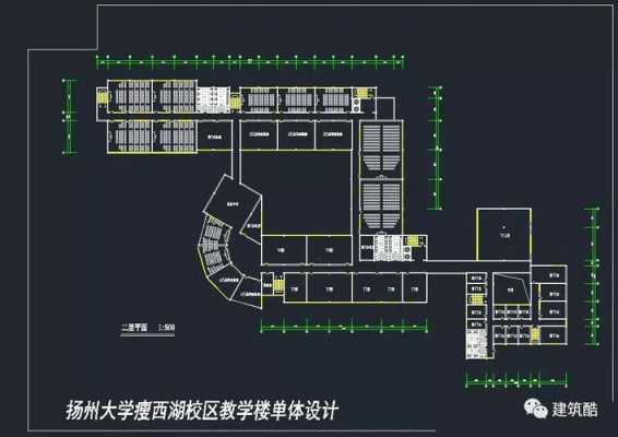 高中教室cad布置（中学教室cad）-图3