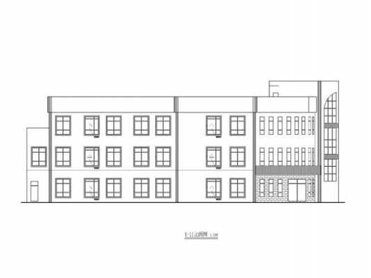 教室cad图（教室cad立面图）-图2