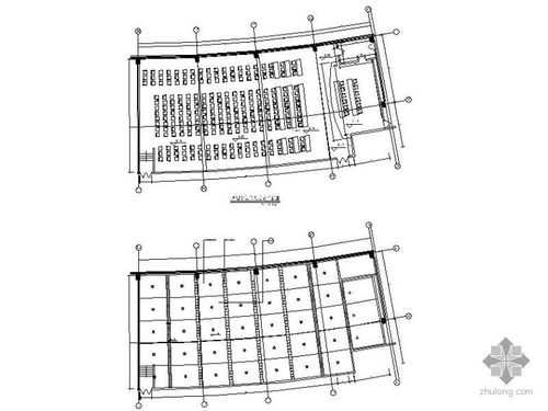 教室图块平面cad（教室cad平面图图纸）-图3