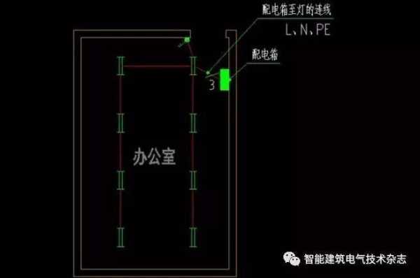 教室灯具布置cad（教室灯具布置图）-图3