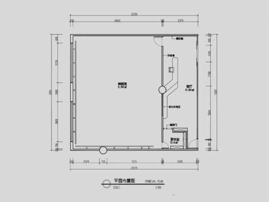 舞蹈教室如何分割布局（舞蹈教室平面布置图）-图3