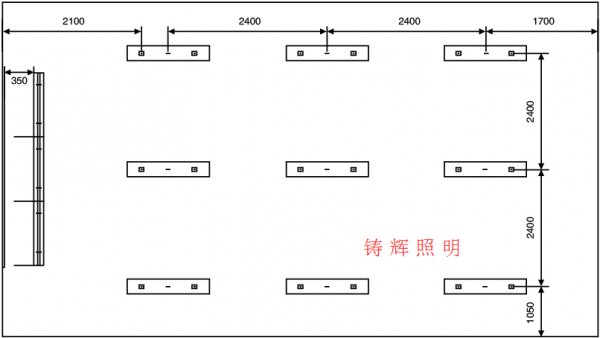 教室照明分布图（教室照明设计图）-图2