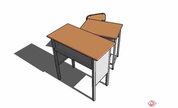 教室桌椅su（教室桌椅设计理念）-图1
