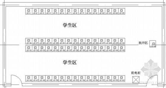 cad教室图库（cad2014教室平面怎么画）-图1