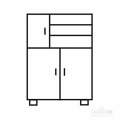 教室柜子布置设计图片（教室柜子简笔画）-图1