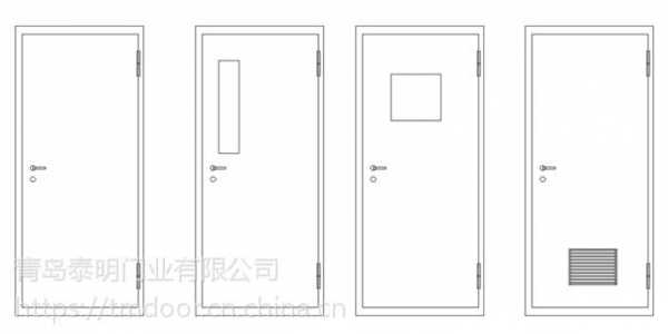 教室门设计规范（教室门标准尺寸表）-图3