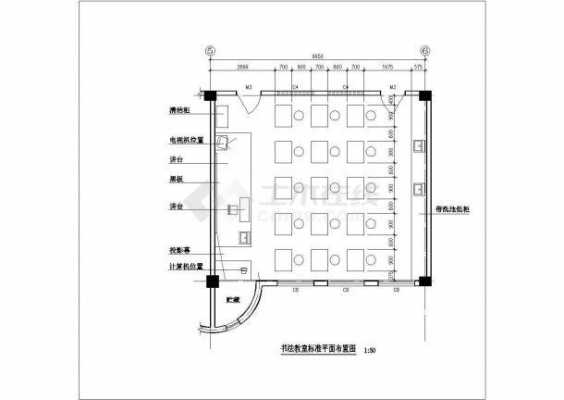 培训教室平面图（培训教室布置图）-图3