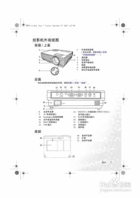 教室投影仪使用说明（教室投影仪使用说明书图片）-图2