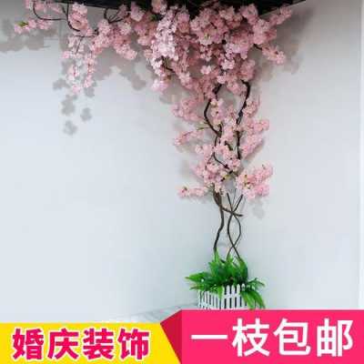 教室桃花挂饰（教室桃花挂饰图片）-图2