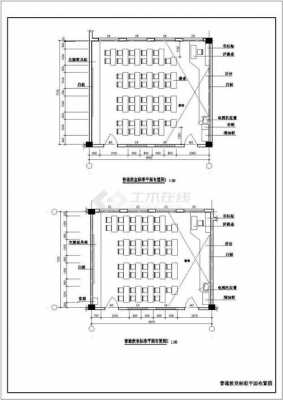 教室平面图.dwg（教室平面图设计）-图3