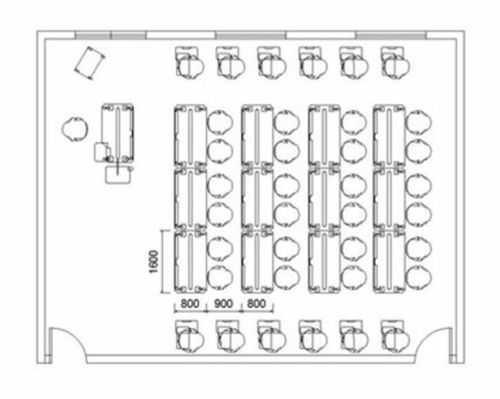 教室桌椅排列规范（教室桌椅排列规范图）-图3