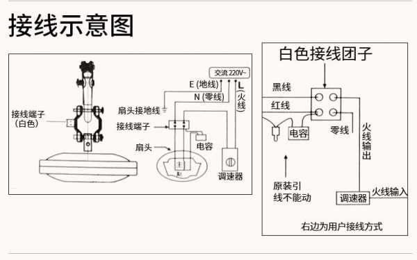 教室吊扇电路连接方式（教室吊扇电路连接方式图）-图2