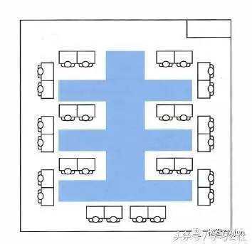 合班教室cad（合班教室尺寸150人）-图3