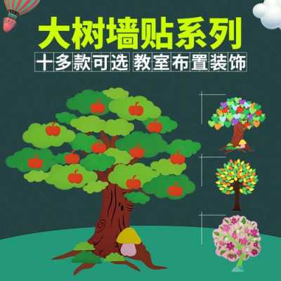 幼儿园教室布置树（幼儿园树怎么装饰）-图3