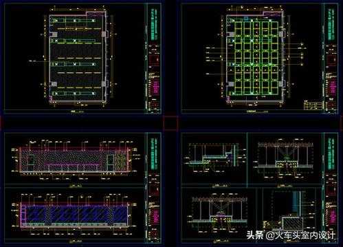 舞蹈教室施工图（舞蹈教室施工图cad）-图2