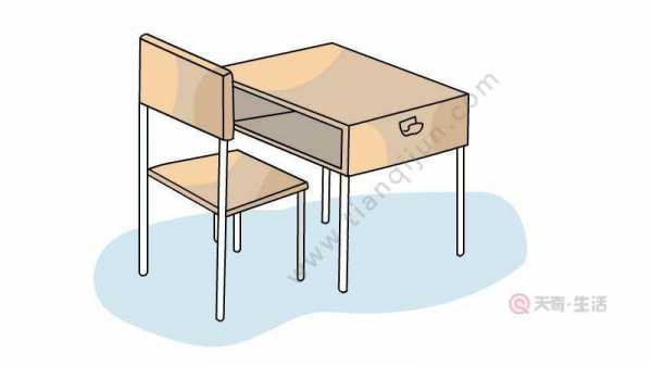 怎么画教室里的桌子（怎么画教室里的桌子和学生）-图1