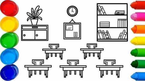 小学装饰教室图片（小学装饰教室图片简笔画）-图3