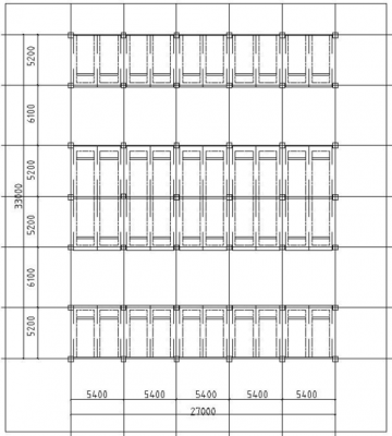 教室柱网（学校柱网尺寸）-图2