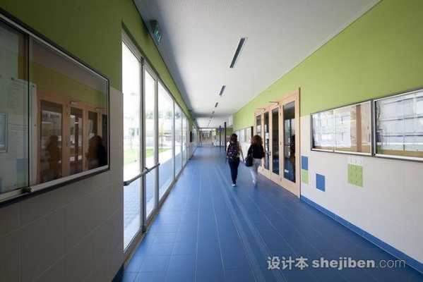 学校教室走廊图片（学校教室走廊图片效果图）-图1