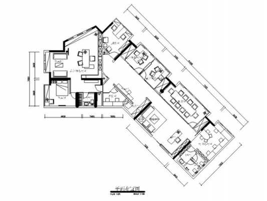 建筑教室cad模块（cad教室平面设计图）-图1