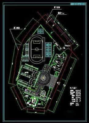 建筑教室cad模块（cad教室平面设计图）-图2