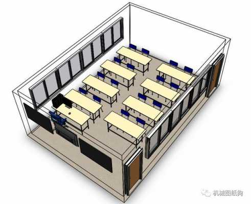 模型教室平面布局图（建筑模型教室）-图1