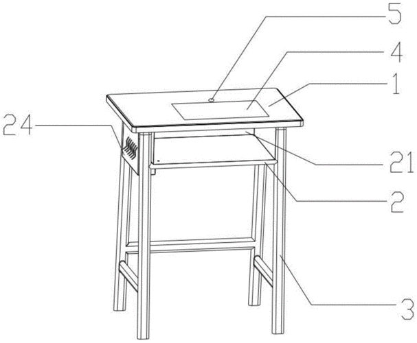 教室书桌透视（教室书桌透视图）-图1