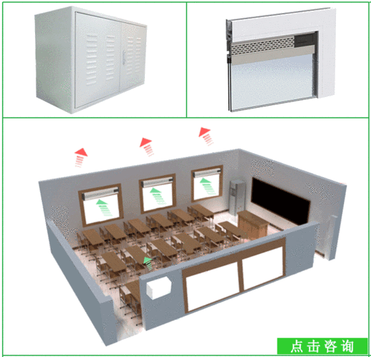 教室换气系统（室内换气装置）-图3