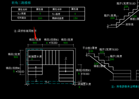 中学教室楼梯宽度（中学楼梯间尺寸）-图3