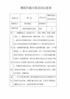 舞蹈教室活动（舞蹈教室活动记录内容）-图2