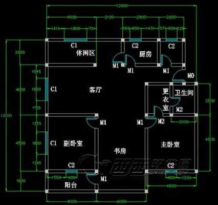 cad平面图画教室（cad平面图画图详细步骤视频教程）-图2