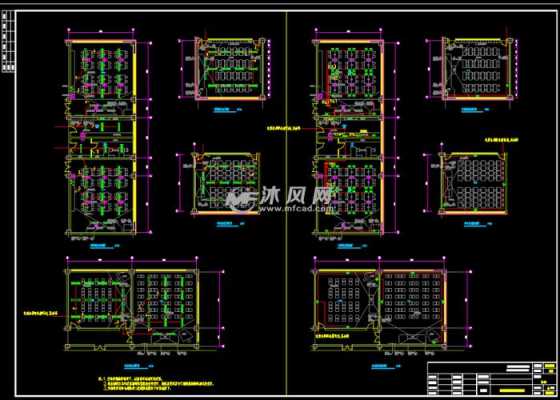 某学校班级教室装修（某教学楼某教室的电气照明工程的施工图）-图2