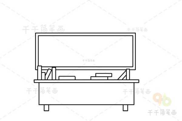 教室讲台怎么画（教室讲台怎么画简笔画）-图2