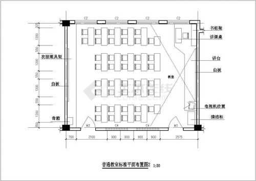 中学教室图（中学教室图纸怎么优化成本）-图3