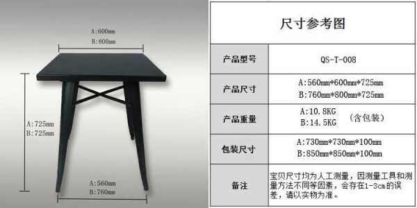 建筑教室桌子尺寸（建筑教室桌子尺寸图）-图3