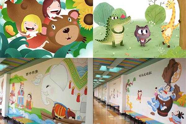 幼儿园教室墙壁画图片（幼儿园教室墙壁画图片简单）-图3