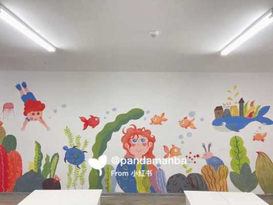 墙绘教室（教室墙画墙面布置设计图片大全）-图2